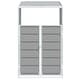 preview thumbnail 26 of 56, vidaXL Wheelie Bin Storage Rubbish Waste Bin Storage Steel
