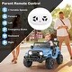 preview thumbnail 7 of 8, Gymax 12V Kids Ride on Truck Car w/ Remote Control Threaded Wheels 3
