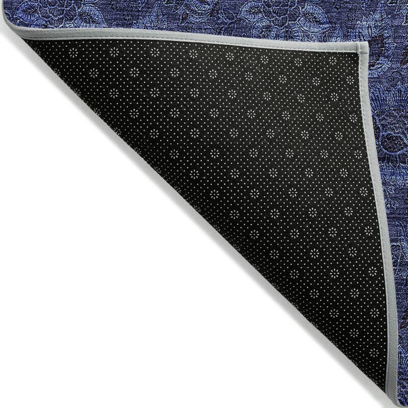 HomeRoots Floral Transitional Rectangle Outdoor Rug