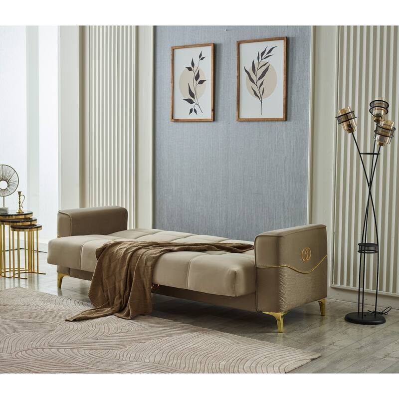 Calama 2-Pieces Comfortable Sleeper Modern One Sofa One Chair Two Chair Living Room Set