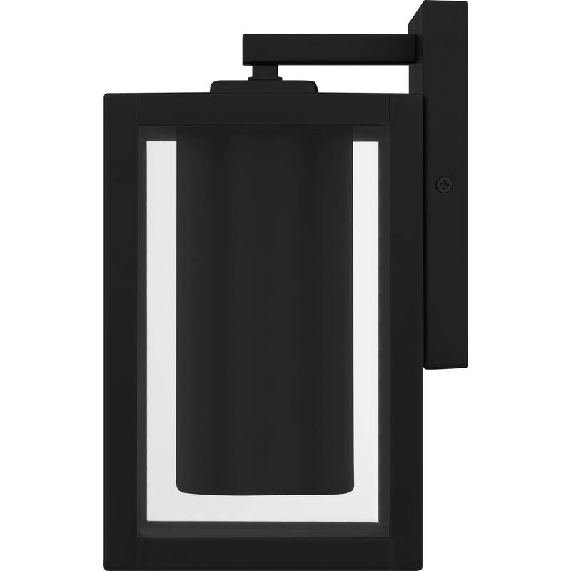 Earth Black LED Outdoor Wall Lantern from the Westover Collection