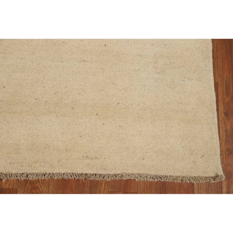 Gabbeh Modern Rug Handmade Contemporary Wool Carpet - 4'0"x 5'11"
