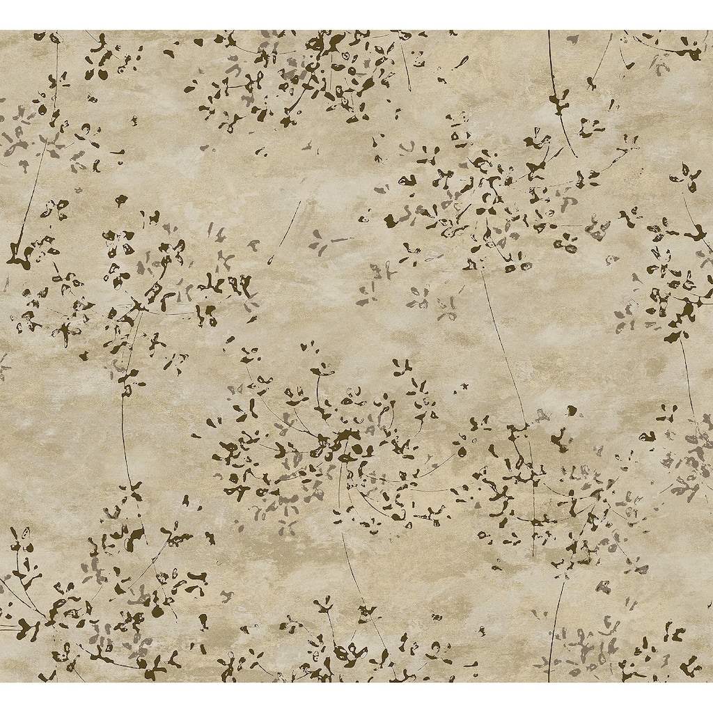A-Street Prints Arian Gold Inkburst Wallpaper