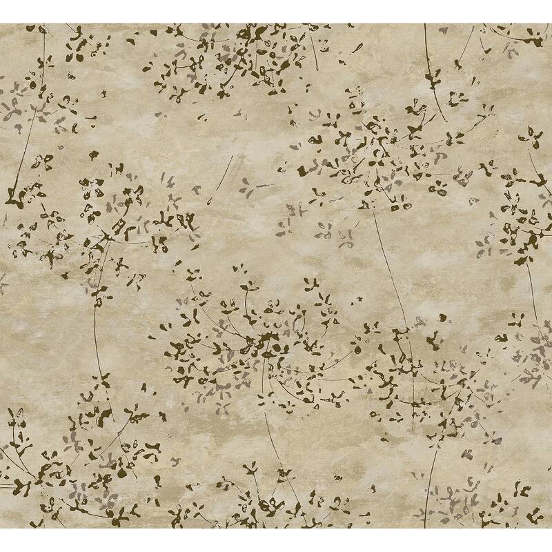 A-Street Prints Arian Gold Inkburst Wallpaper