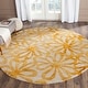 preview thumbnail 5 of 21, SAFAVIEH Handmade Dip Dye Caron Floral Watercolor Wool Rug