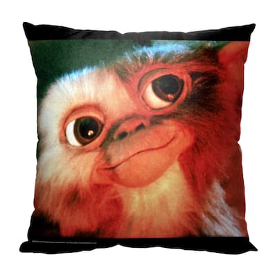 Warner Brothers Gremlins Mischievious Grin 18 Inch Throw Pillow