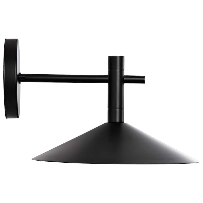 Corrine 10 Inch LED Wall Sconce Matte Black 3K/4K/5K CCT Selectable