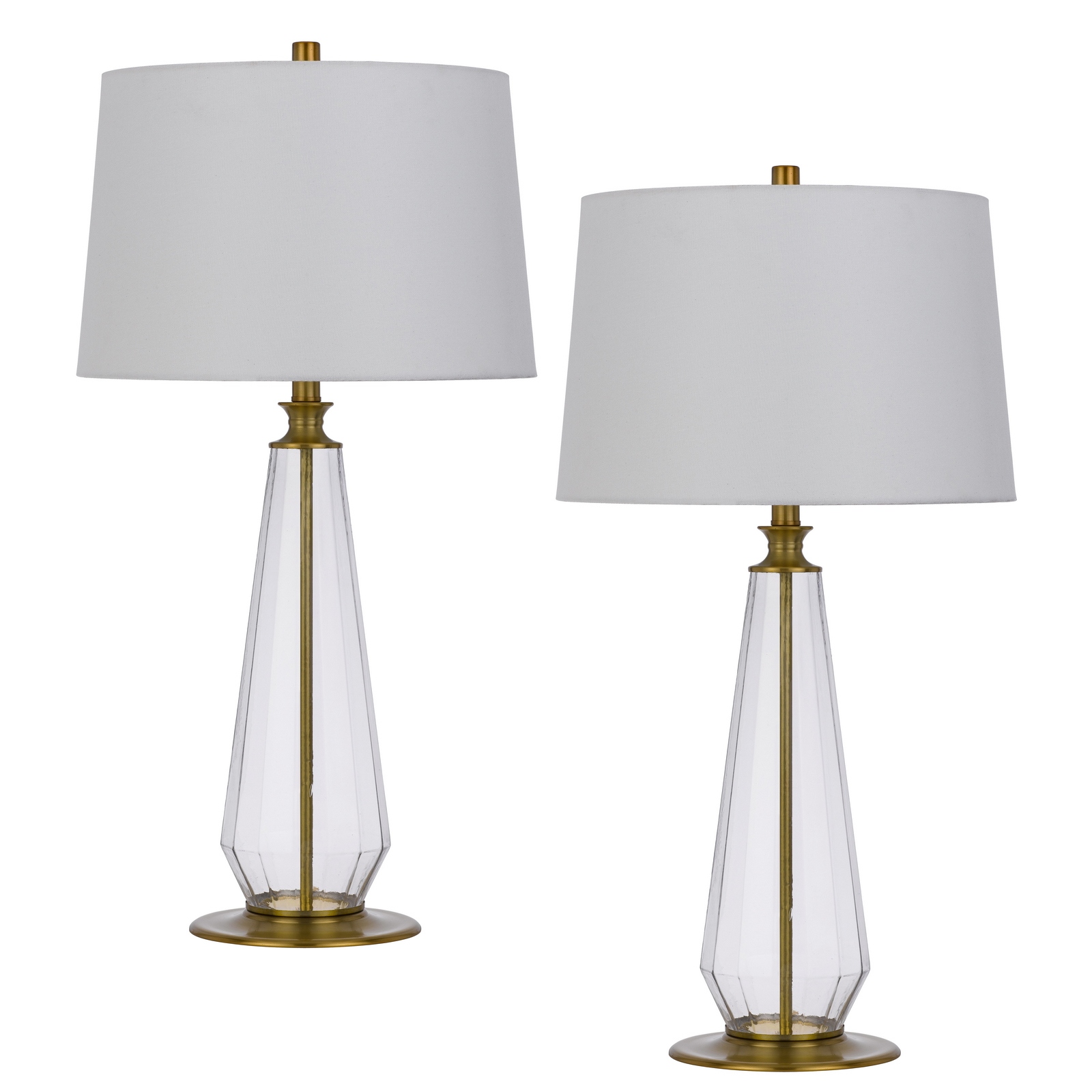 Bronze Glass Round Table Lamps Bed Bath Beyond