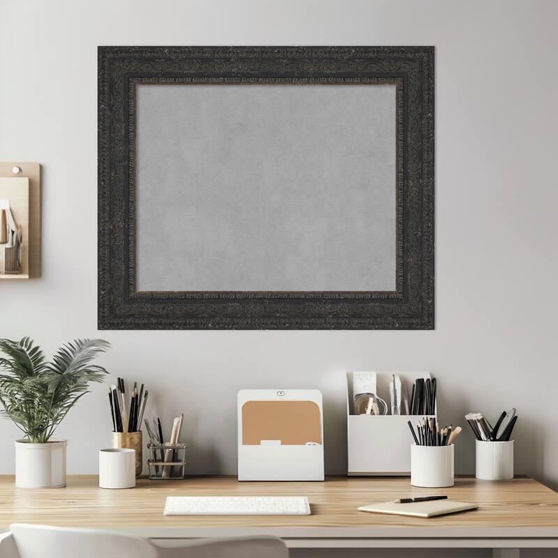 Amanti Art Attic Aged Black Framed