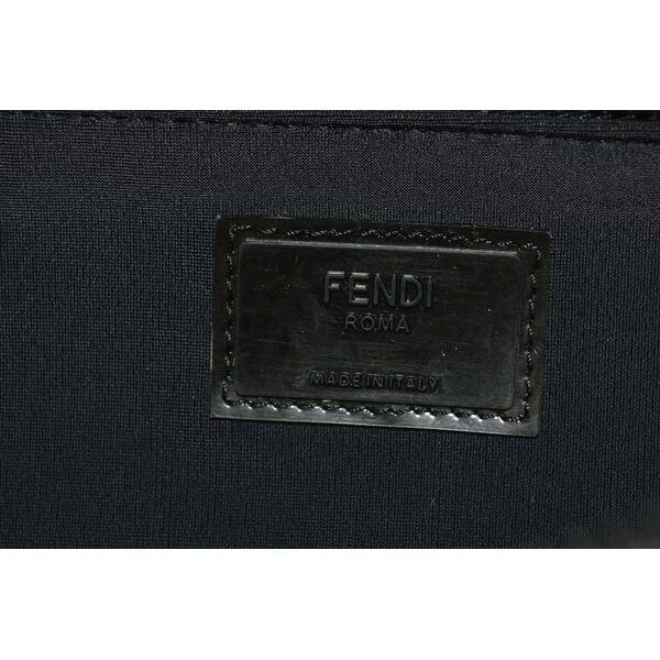 Shop Fendi 7va434 Multicolor Coated Canvas Mania Belt Fanny Waist