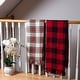 preview thumbnail 4 of 2, Fabstyles Celebration Plaid Cotton Throw Blanket