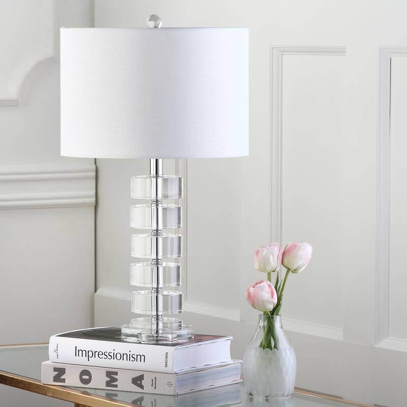 SAFAVIEH Lighting Catina 25-inch Table Lamp (Set of 2) - 14"x14"x25" - 14Wx14Dx25H