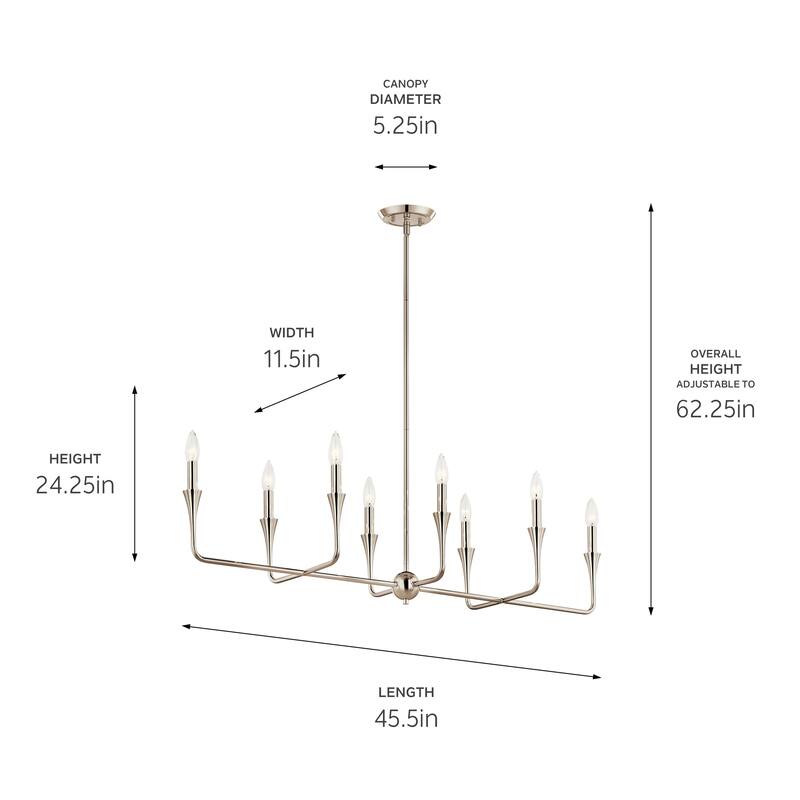Kichler Lighting Alvaro Candle Chandelier