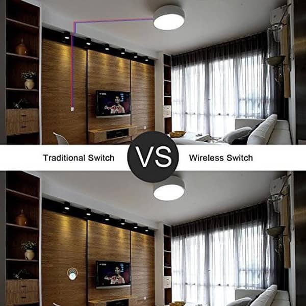 Shop Wireless Switch Remote Control Light Switch And Receiver