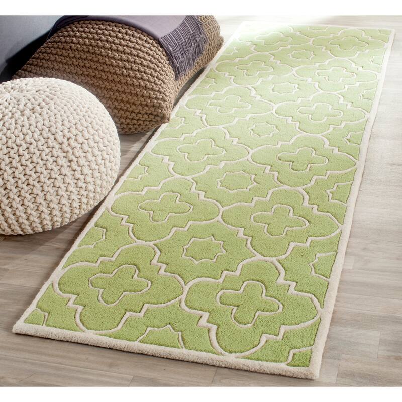 SAFAVIEH Handmade Chatham Franziska Modern Wool Rug