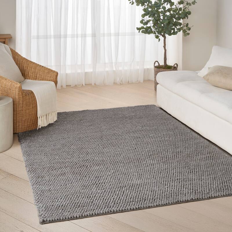DKNY Pure Knots Indoor only Solid Area Rug