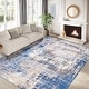 preview thumbnail 8 of 8, Abstract Impression Foldable Printed Area Rug 100% Polyester Washable Backing for Living Room