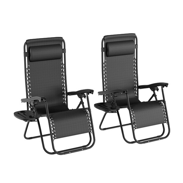 2 x best sale zero gravity chairs