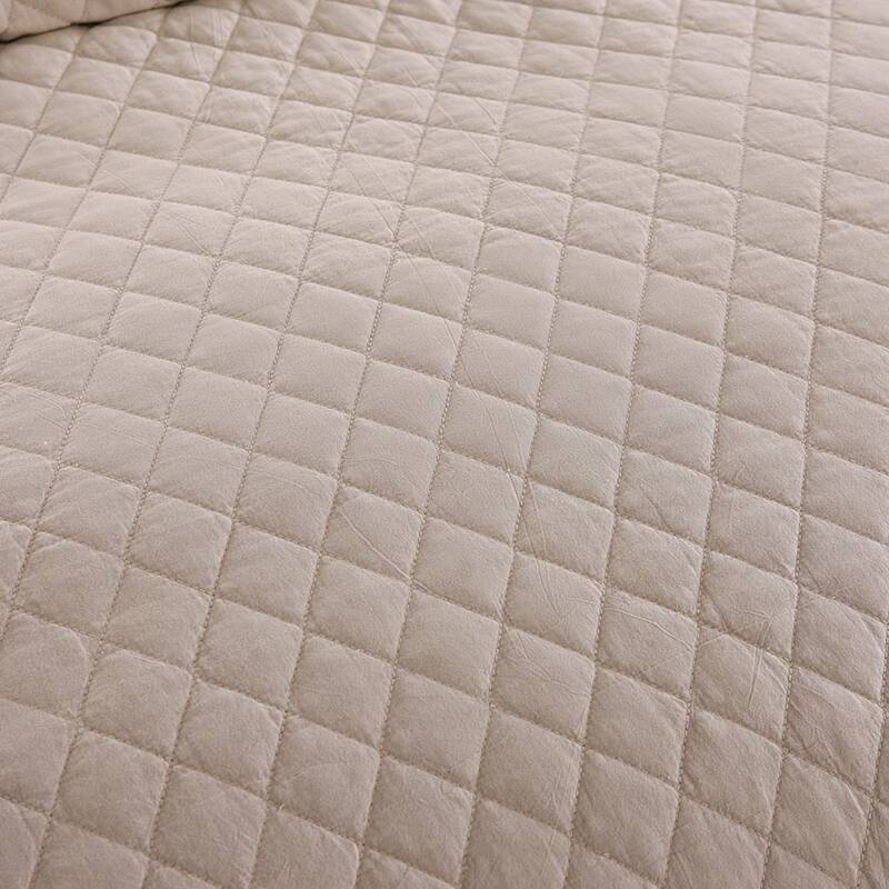3 Piece Ruffle Quilt Set Lightweight Bedspreads Coverlet