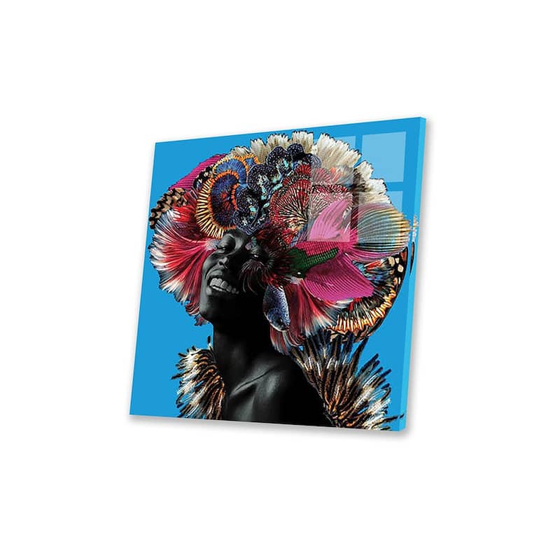 Joy Print On Acrylic Glass by Lolita Lorenzo