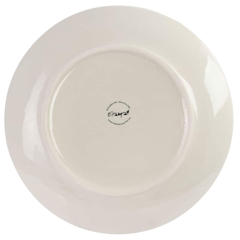 Karl 12 Piece Double Bowl Stoneware Dinnerware Set