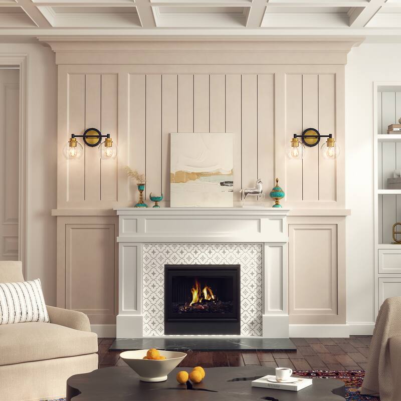 Dimmable Bathroom Vanity Light Globe Glass Shades