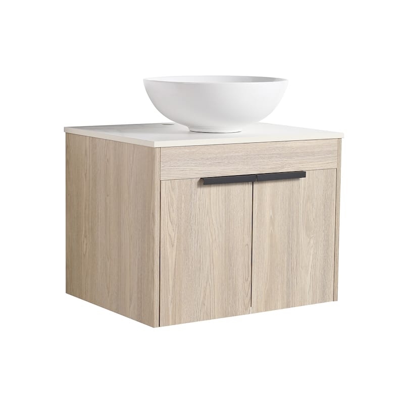 Topcraft Wall Mounted Bathroom Vanity with Sink