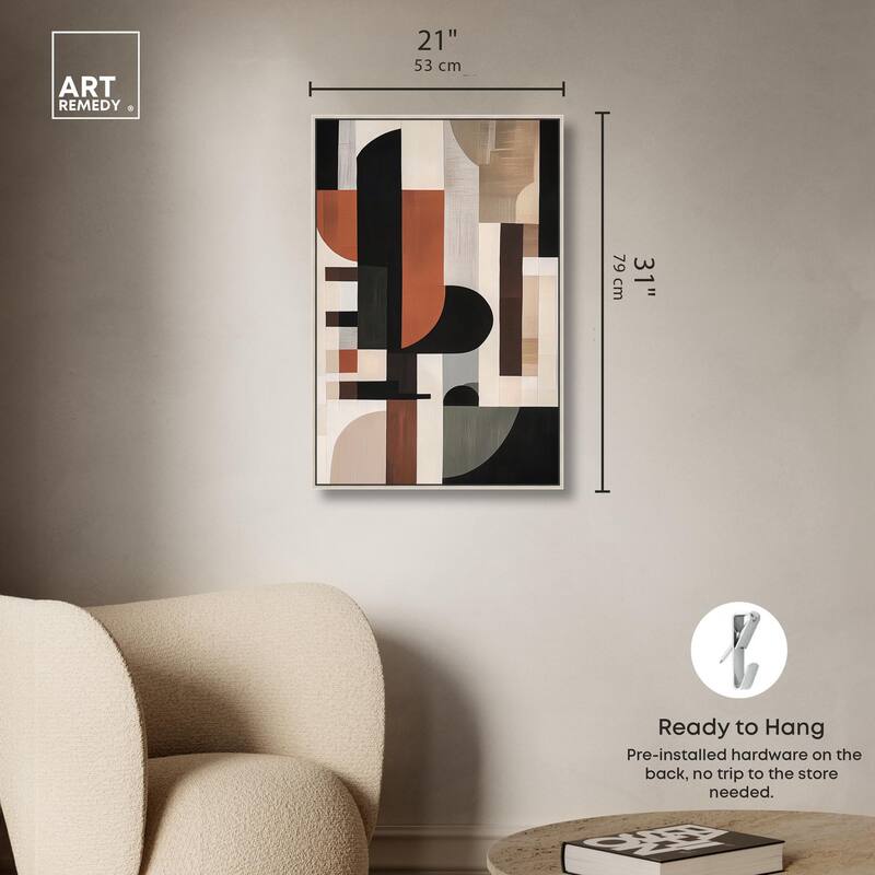 Jahns' Abstraction I Canvas by Art Remedy