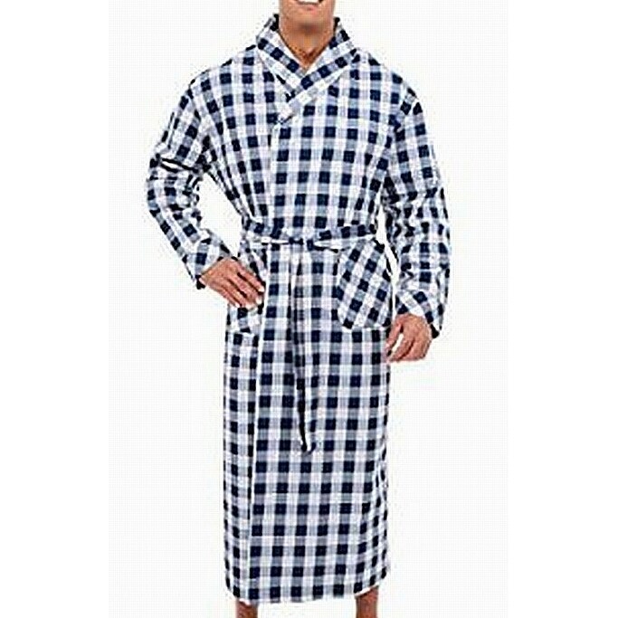 Shop Alexander Del Rossa Navy Blue White Mens Size 3xl Check Print