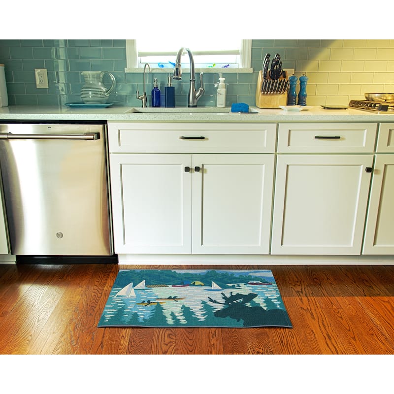 Liora Manne Esencia Lake Life Indoor/Outdoor Mat