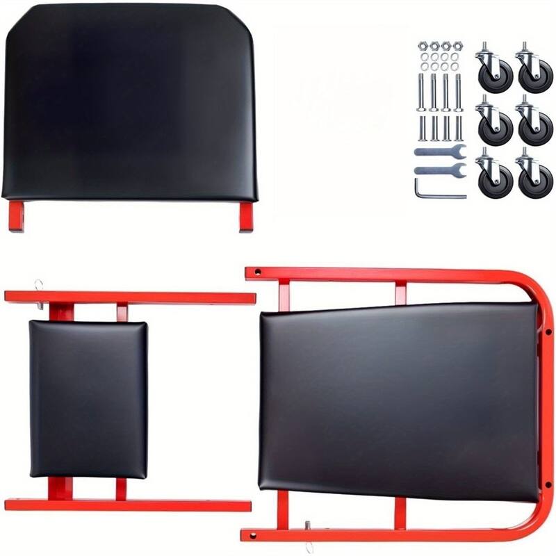 Multiple Mechanical Crawling Seats,36/40 in 2-in-1 Rolling Stools