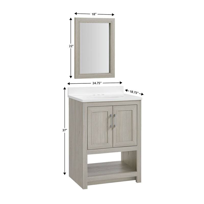 Linon Blakely Vanity with Mirror
