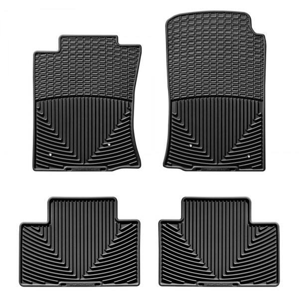 Shop Weathertech Toyota Tacoma 2005 2011 Black Front Rear All Weather Floor Mats Wtcb123136 Overstock 14501616