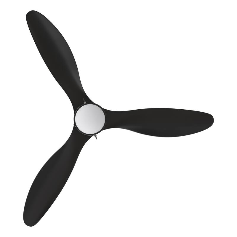 CARRO Nantes 52" 3-Blade Indoor Pull Chain Ceiling Fan with Light - N/A