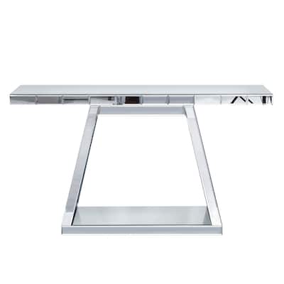 console table with Open Storage