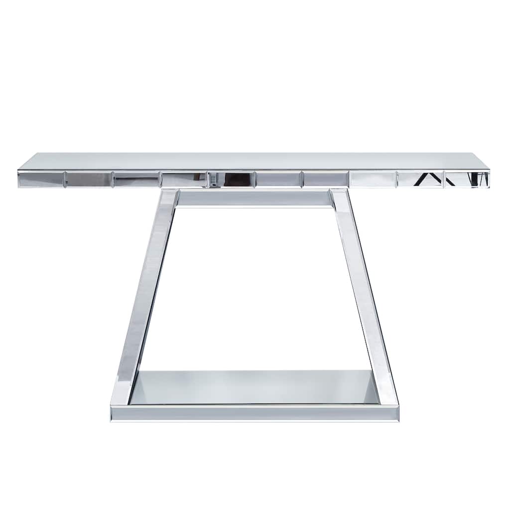 console table with Open Storage