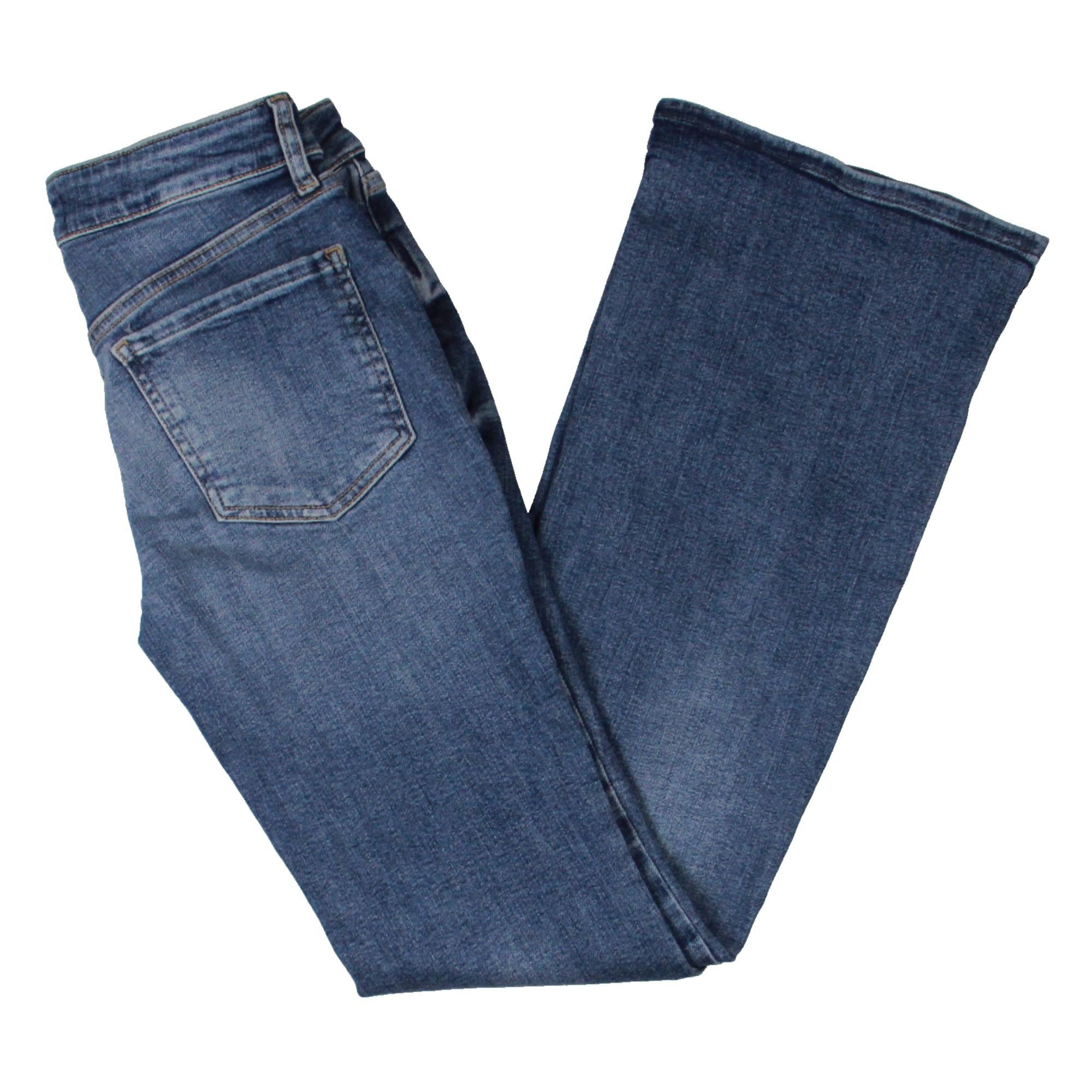 tan jeans womens bootcut