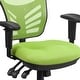 preview thumbnail 72 of 164, Nicholas Mid-Back Blue Mesh Multifunction Executive Swivel Ergonomic Office Chair with Adjustable Arms