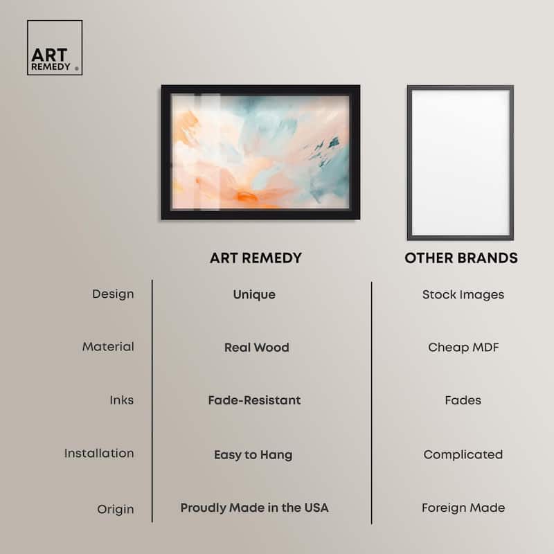 Sunrise Palette I Shadowbox by Art Remedy