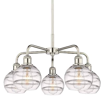 Innovations Lighting 516-5CR-14-24 Rochester Chandelier Rochester 5