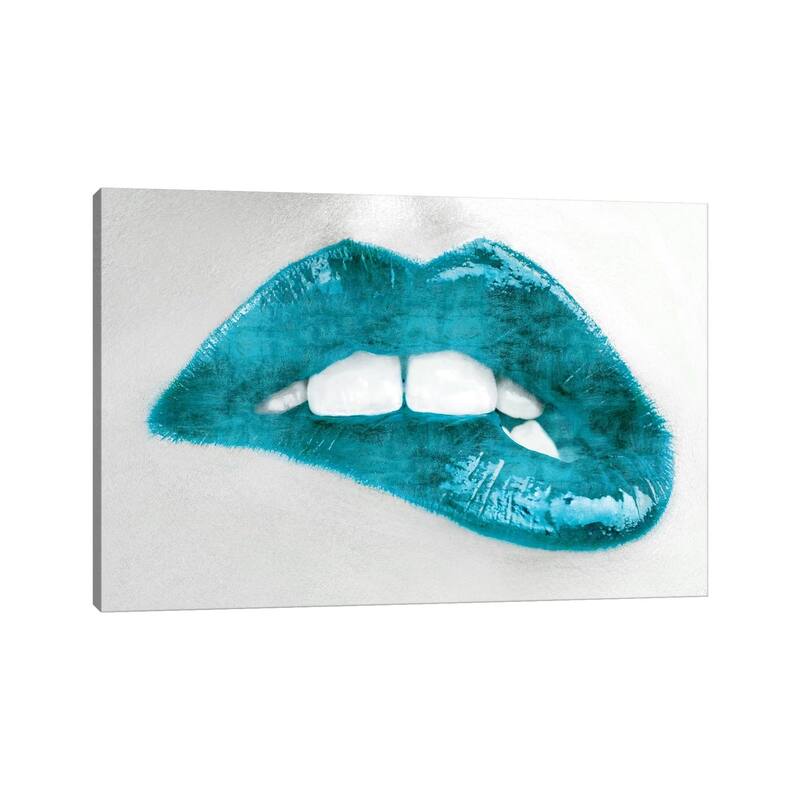 iCanvas "Luscious Teal" by Sarah McGuire Canvas Print