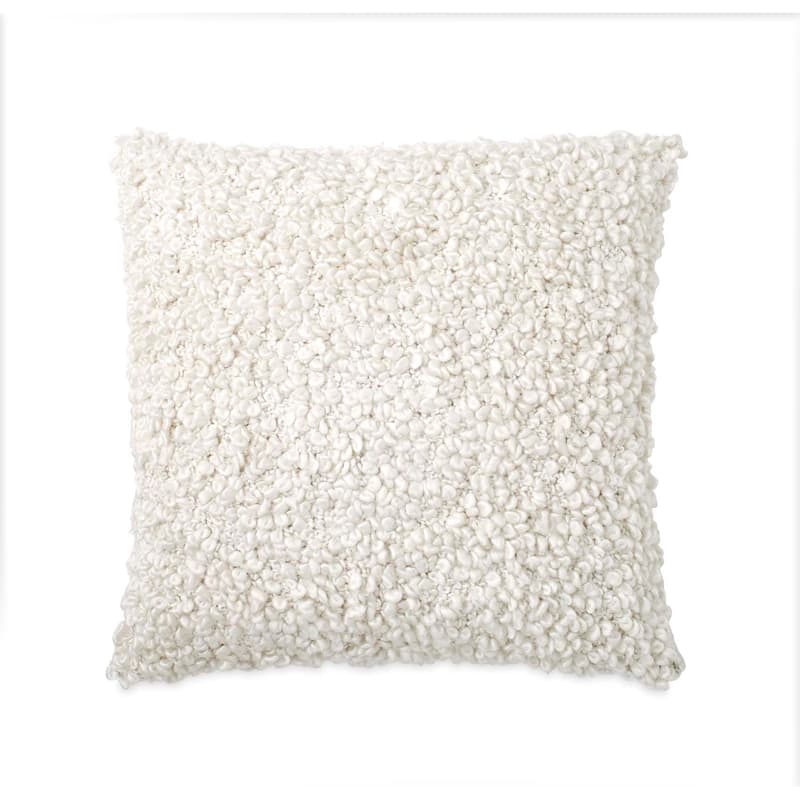 DKNY Pure Looped Decorative Pillow - Ivory
