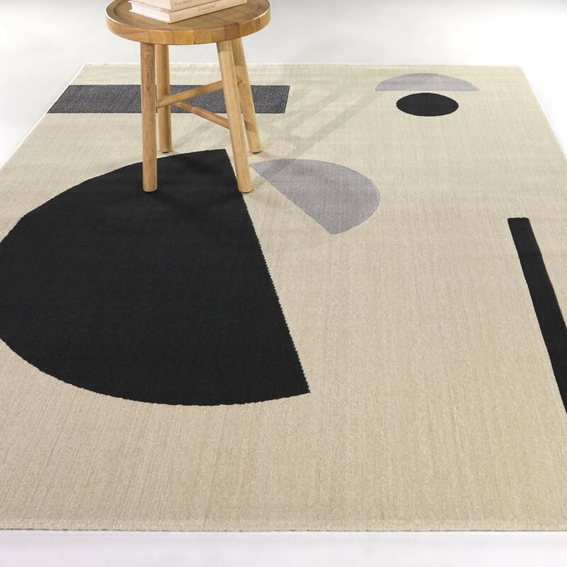 Diprose Modern Geometric Area Rug