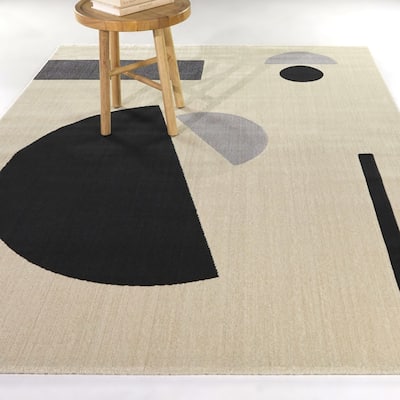 Diprose Modern Geometric Area Rug