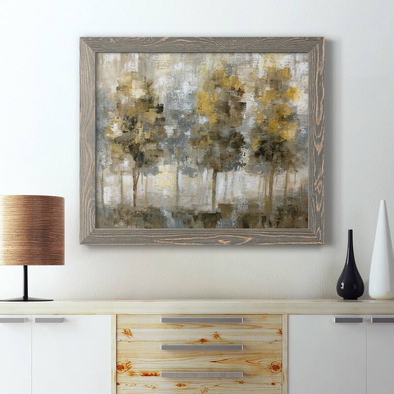 Linen Trees-Premium Framed Canvas - Ready to Hang