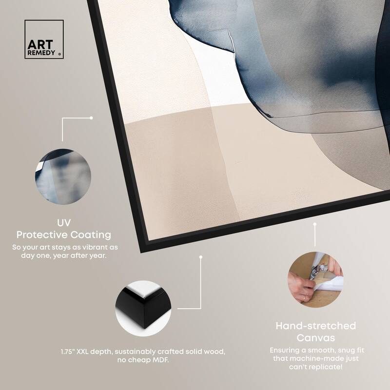 Monochrome Movement Canvas Set of 2 by Art Remedy