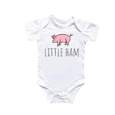 Farm Pig Farmer - Baby Boy Girl Clothes Infant Bodysuit Funny Cute Newborn