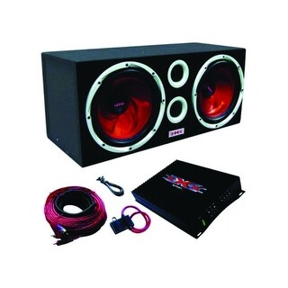 dual subwoofer and amp package