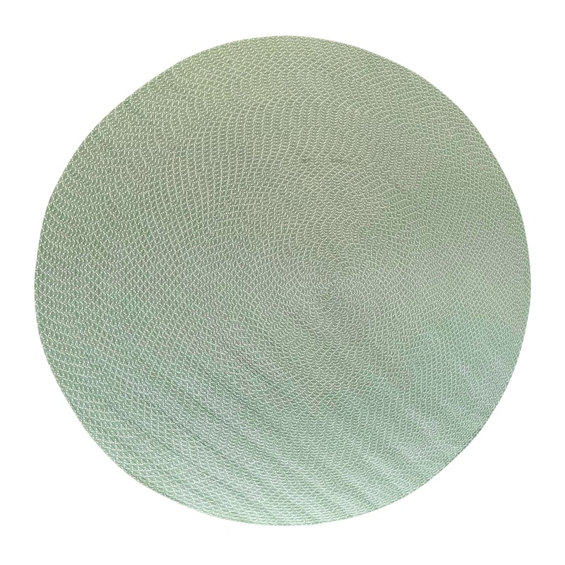 Better Trends Sunsplash Braid 100% Polypropylene Stain Resistant & Double Sided Reversible Indoor-Outdoor Area Utility Rug - 96"  Round - Lime