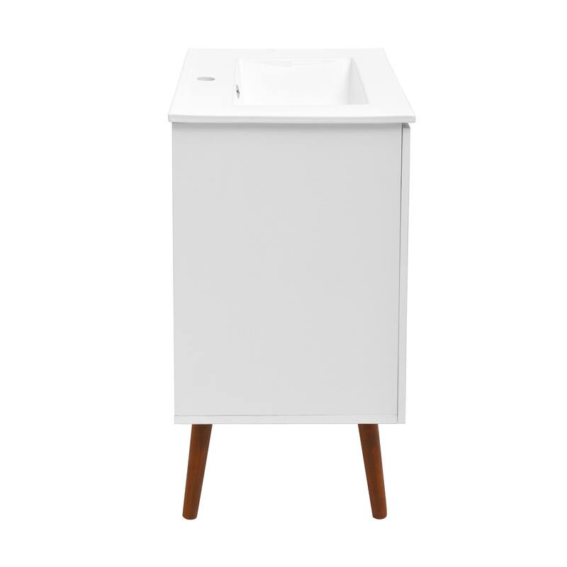 Manoir Bathroom Vanity in White